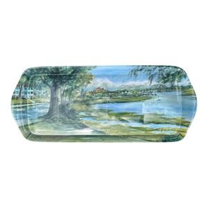 Beaufort Bay Melamine Tray Serving Beach Shipman Keller Charles SC Made Thailand